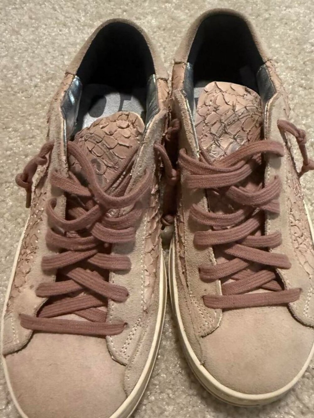 P448 John Pink Low-Top Sneakers
